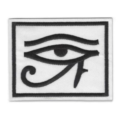 EYE OF RA IRON ON PATCH 3.5'' Egyptian Symbol Protection Healing Embroidered NEW