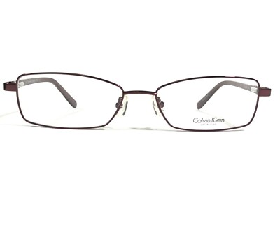 Calvin Klein CK7242 604 Eyeglasses Frames Purple Rectangular Full Rim 54-16-135