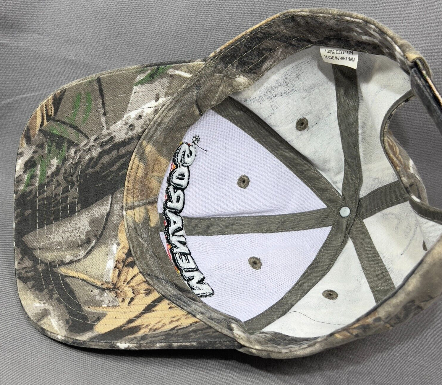 Menards Strapback Cap Hat Trucker Gray Workwear O… - image 11