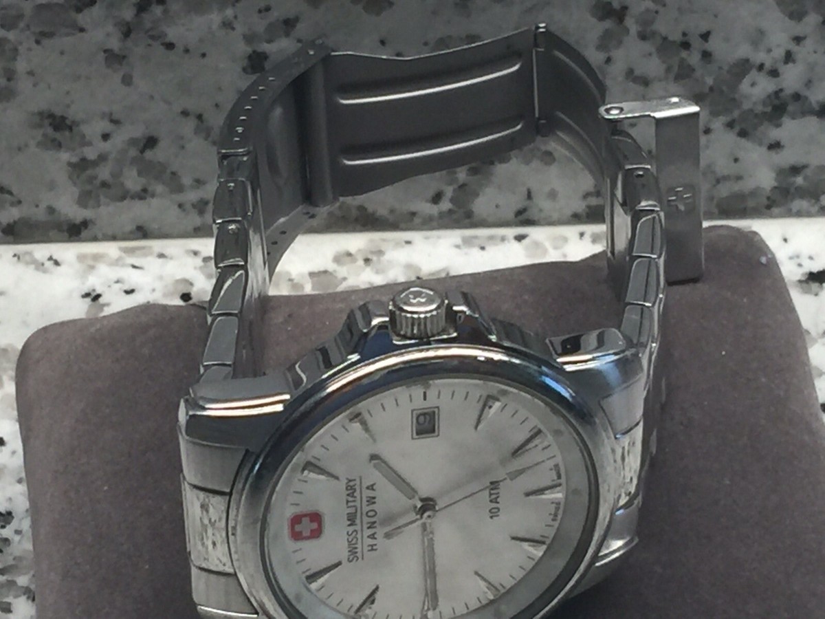 GORGEOUS SWISS MILITARY HANOWA 腕時計 10 ATM SWISS MILITARY HANOWA 