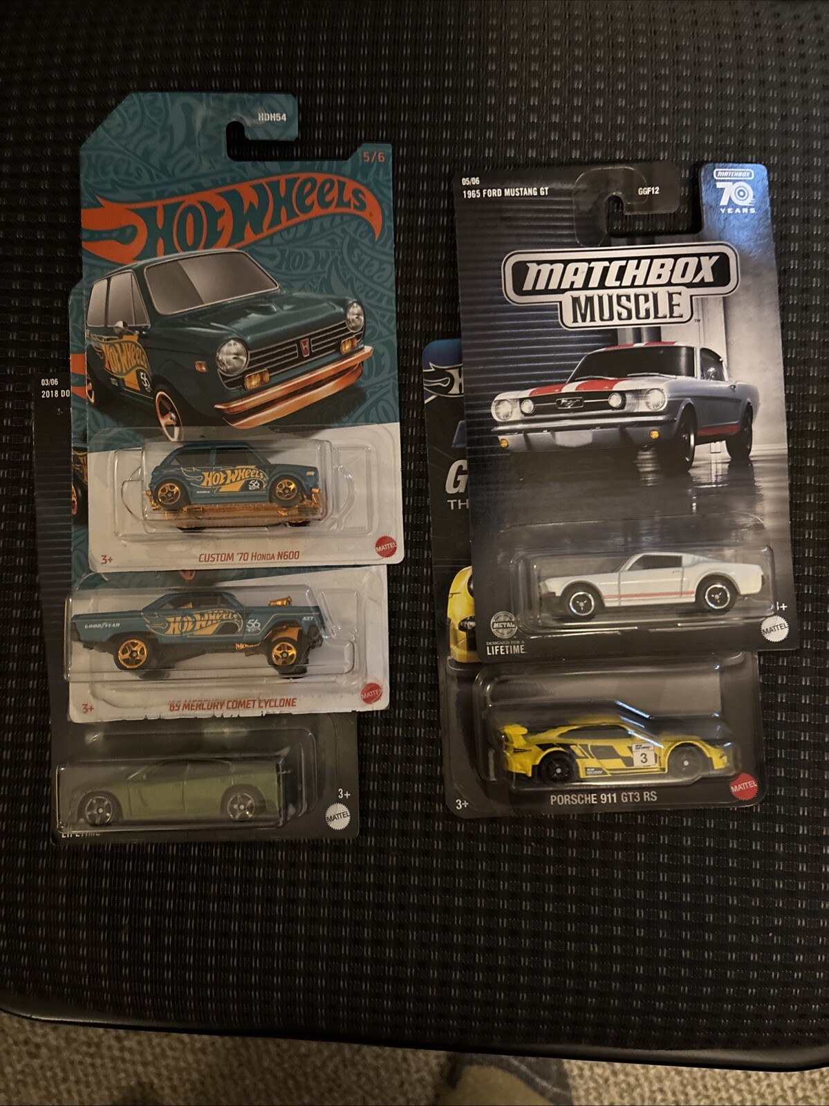 5 Random Set Cars. Hot Wheels & Matchbox  For $12. Free Shipping. 56 Anniversary