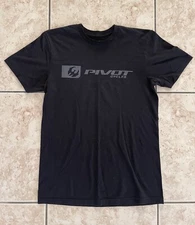 Pivot Cycles Men’s Short Sleeve T-Shirt Black Small Athletic Bike Racing US Tee