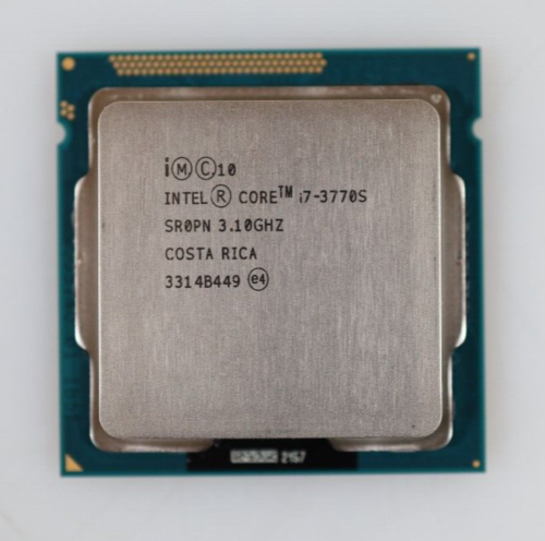 Intel Core i7-3770S SR0PN 3.10 GHz 8.19 MB Socket 1155 CPU Processor - Bild 1 von 2