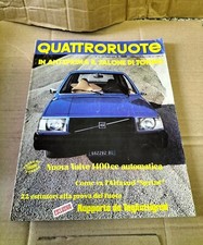 Vecchia Rivista D'Epoca Quattroruote Mese Di Ottobre Del 1976