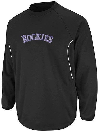 Colorado Rockies Majestic Authentic Therma Base Tech Fleece Big & Tall Sizes