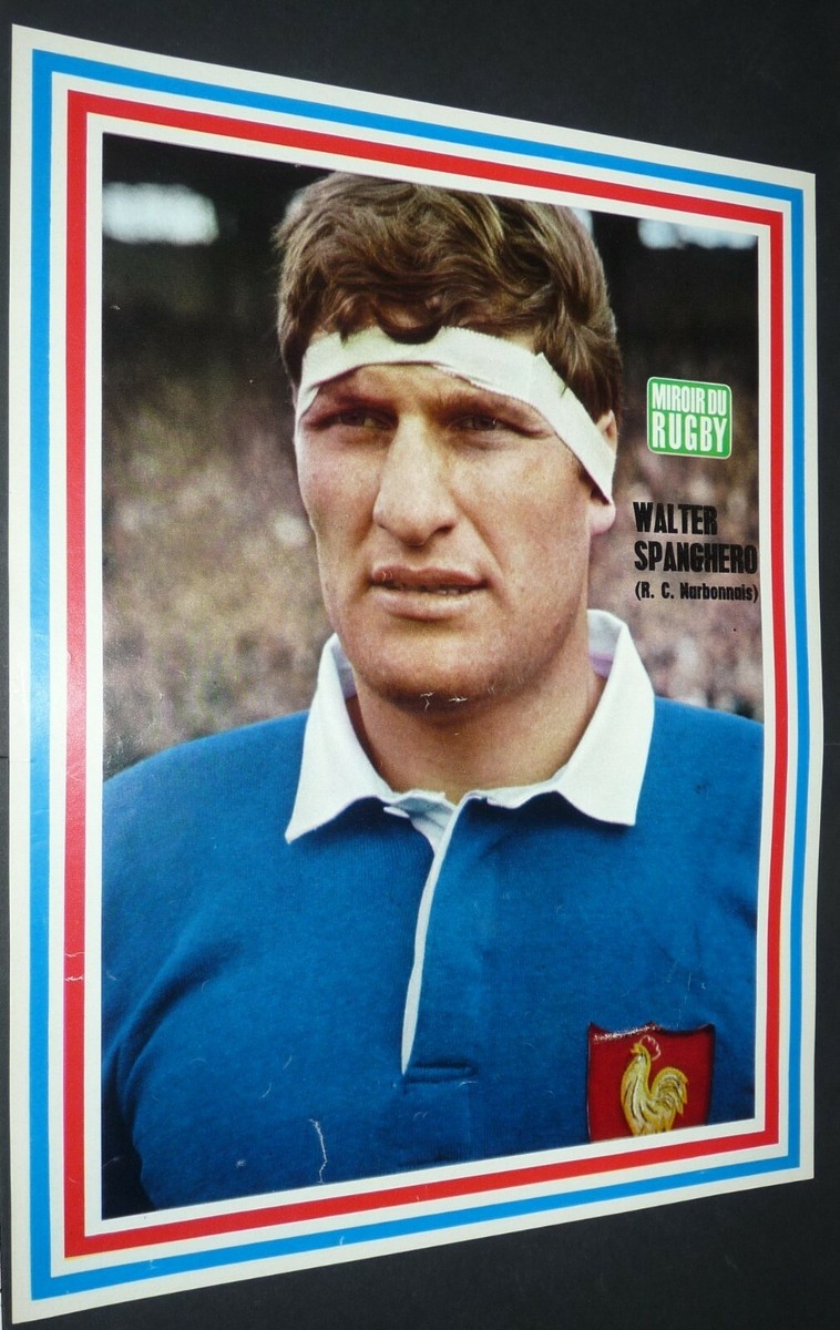 MIROIR RUGBY N°42 1964 XV FRANCE FIDJI TUISESE SOGOSOGO LES SPANGHERO