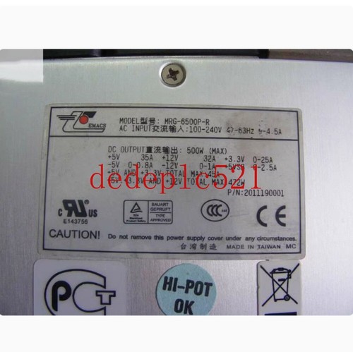 1 PCS Neue Giant MRG-6500P-R 500W redundante Modul Netzteil