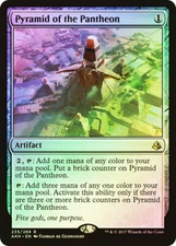 MTG FOIL Pyramid of the Pantheon  - Amonkhet #235