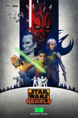 61034 Star Wars Rebels Season 3 New Series Thrawn Wall Decor Print Poster