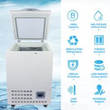 -86 °C Congelador de Temperatura Ultra Baja 58L Congelador de Laboratorio -123 °F Muestras Flash Congelador