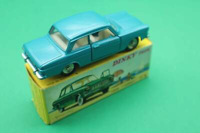 DINKY TOYS -538- FORD TAUNUS 12M-BLU MECCANO FRANCE- SCATOLA