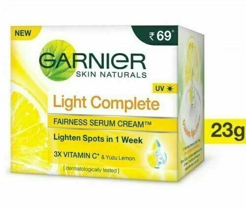 Garnier Skin Naturals яркий полный крем с витамином С сыворотка SPF 40 PA+++ (45 г) - Изображение 4 из 4