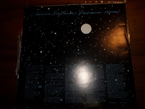 1983 SANTANA ORIGINAL VINTAGE VINYL ALBUM-HAVANA MOON-1983 CBS RECORDS - Picture 4 of 7
