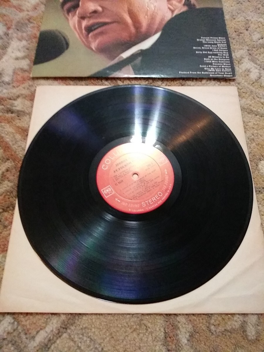 Johnny Cash At Folsom Prison - Vinyl LP - 1968 Columbia CS 9639