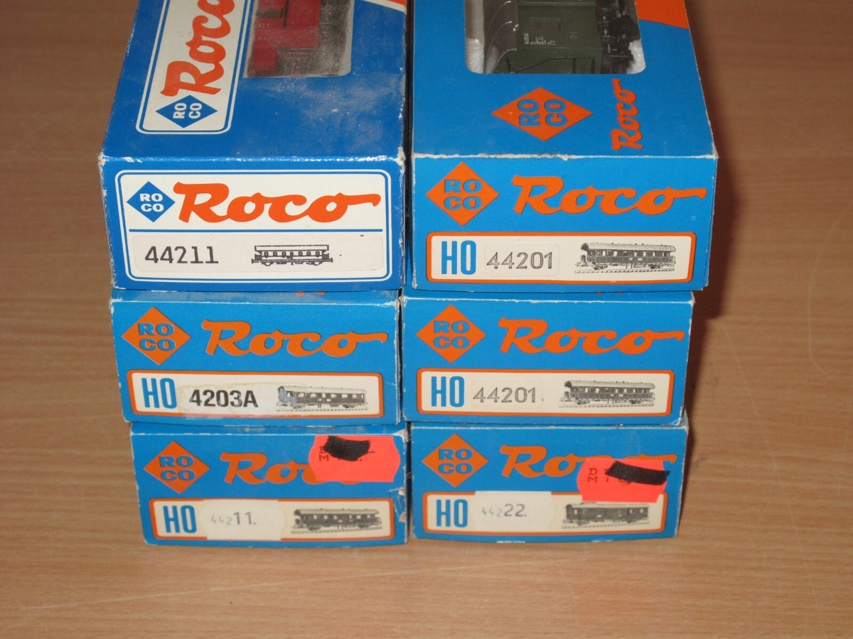 美品⭐︎Roco HOゲージ44302、 4235A 2車両 美品⭐︎Roco HOゲージ44302、 4235A 2車両 6 X ROCO H0 44201 44221