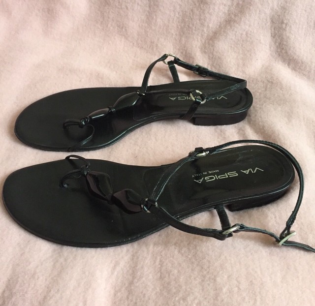 via spiga flat sandals