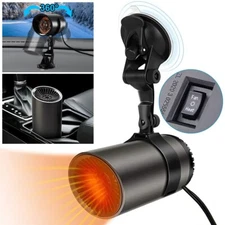 150W 12V Car Universal Heater Fan Warmer Windscreen Window Demister Defroster US