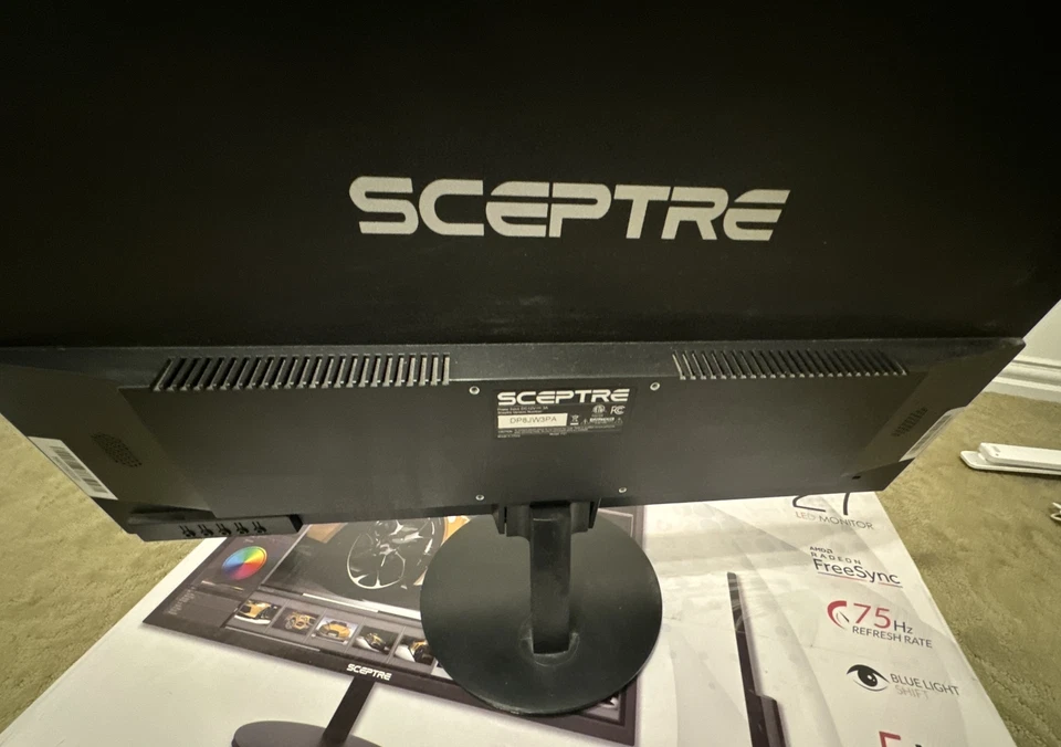 Sceptre E275W-1920 27-inch Wide Screen LED Monitor (with built-in speakers) - Image 4 of 4