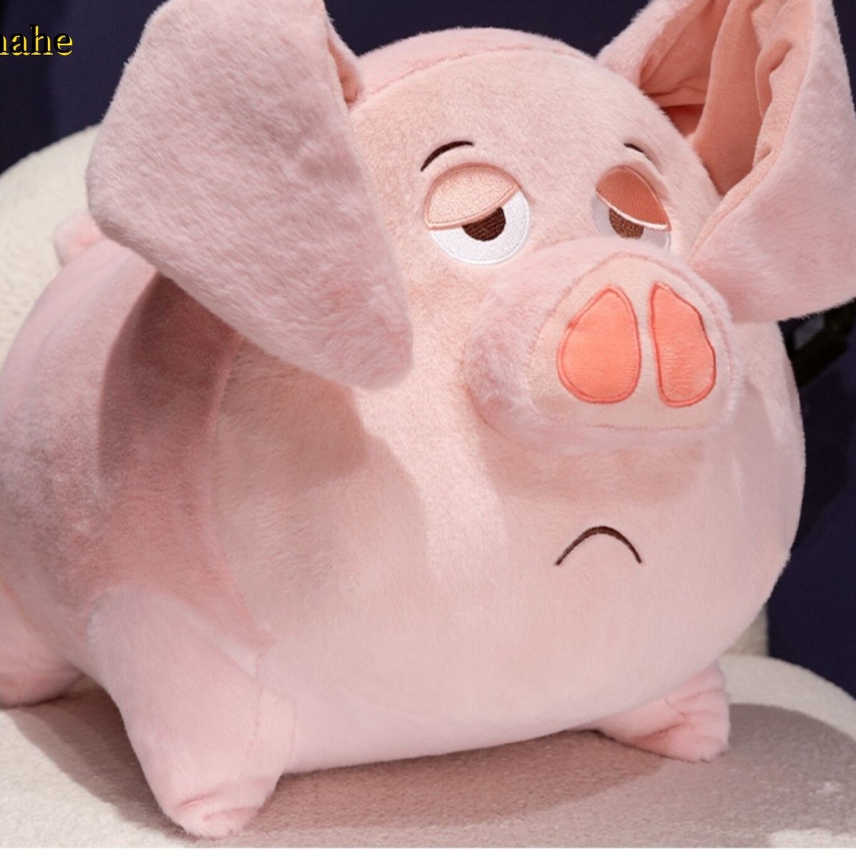 Nezha Taiyi Zhenren's Pig Mount Stuffed Pulsh Doll Cute Flying Pig
