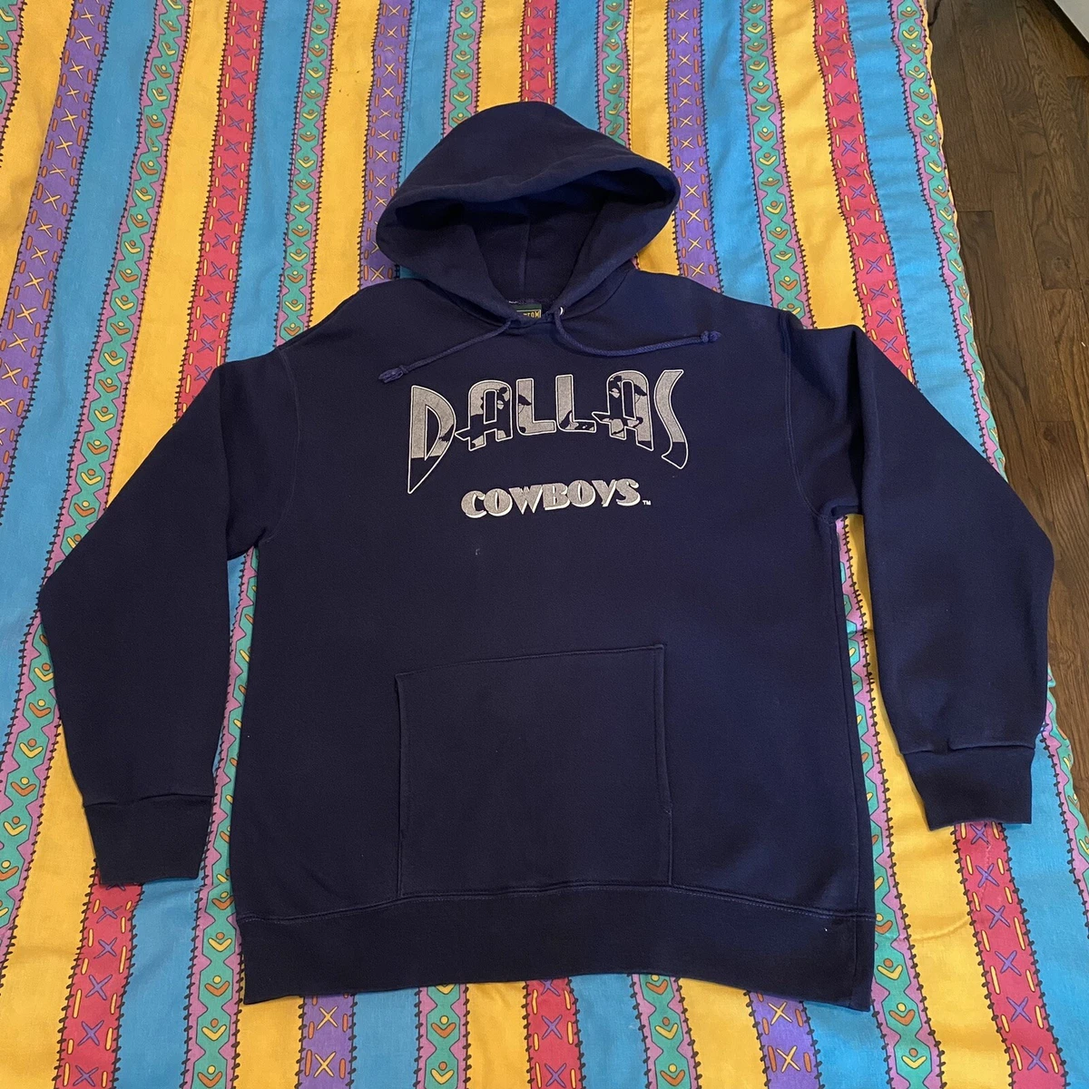 Vintage 90’s Heavyweight Dallas Cowboys Hoodie Mens Large VTG