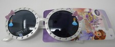 Disney Sofia the First UV White Round Sunglasses Girls
