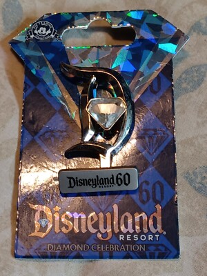 Disneyland Resort Diamond Celebration 60th Anniversary Diamond D