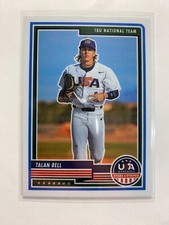 Talan Bell 2023 Panini Stars & Stripes USA Baseball #2 Card