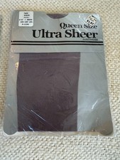 Queen Size Ultra Sheer Pantyhose Taupe