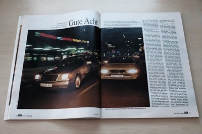 Auto Motor und Sport 26/1991 Audi V8 4.2 Exclusiv mit 280PS besser als...?