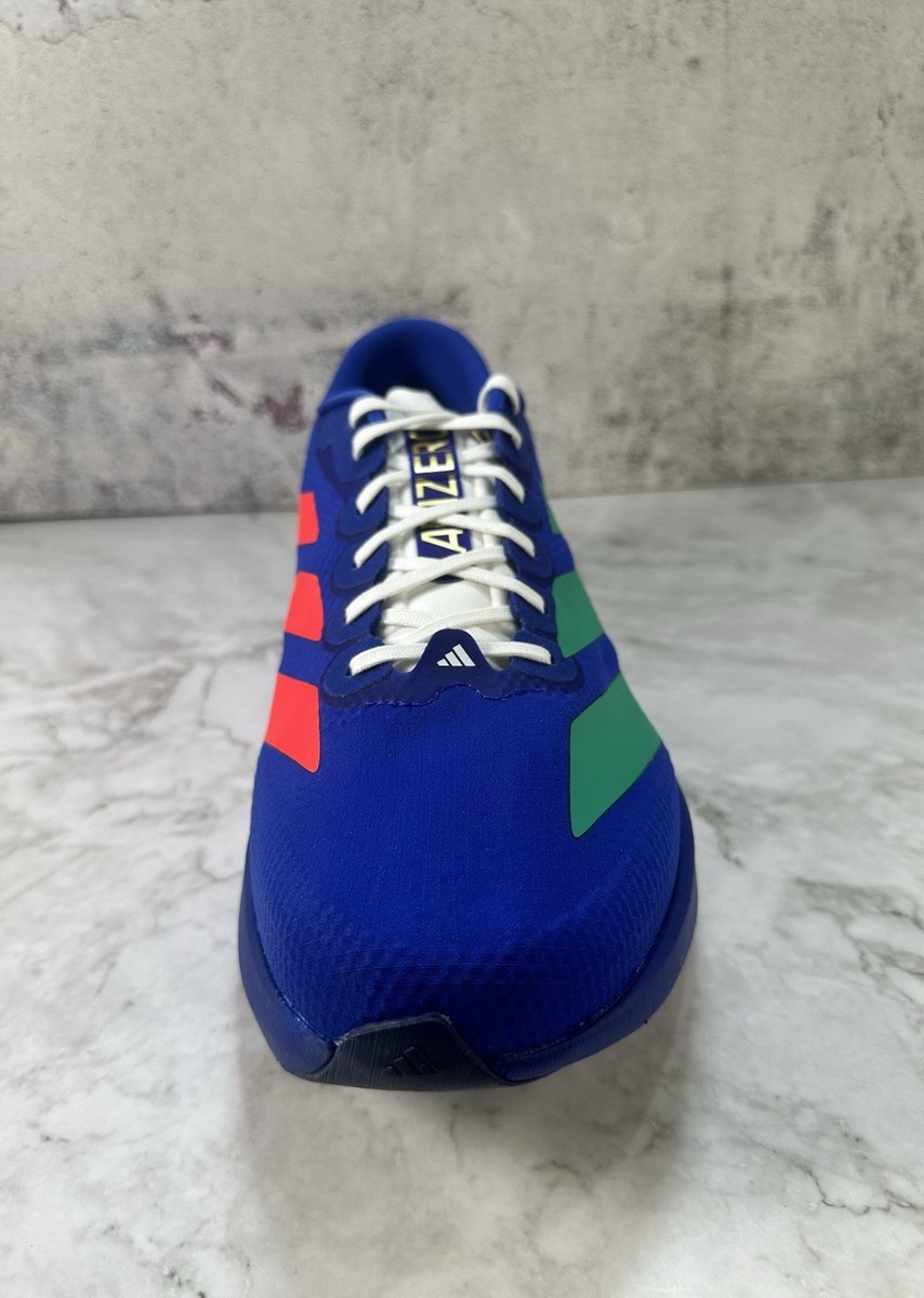 Adidas ADIZERO EVO SL WOVEN SHOES JQ4443 Lucid Blue~Court Green