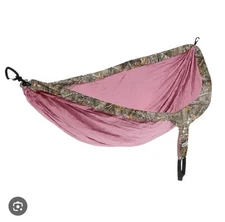 Eno DoubleNest Realtree EDGE Hammock New Pink Camouflage $160