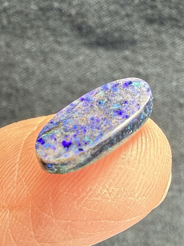 Opal Cabochon. Blue, Gray, Green colors. Great for jewelry making
