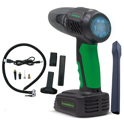 AirStorm  kabelloser Handstaubsauger & Luftkompressor  Auto Staubsauger mit H...