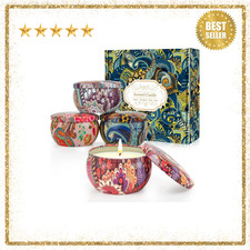 4 Pack Scented Candles Gifts for Women 10oz Home Scented Candles 100Hours Aromat