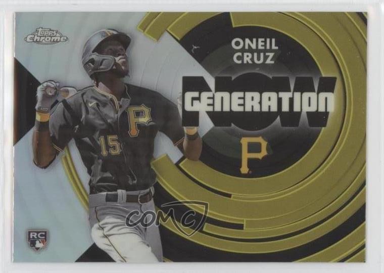 2022 Topps Chrome Update Generation Now Oneil Cruz #GNC-13 Rookie RC 09wc