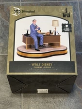 2025 Disney Disneyland 70th Anniversary Walt Disney Desk Figure w/ Sound New 💥