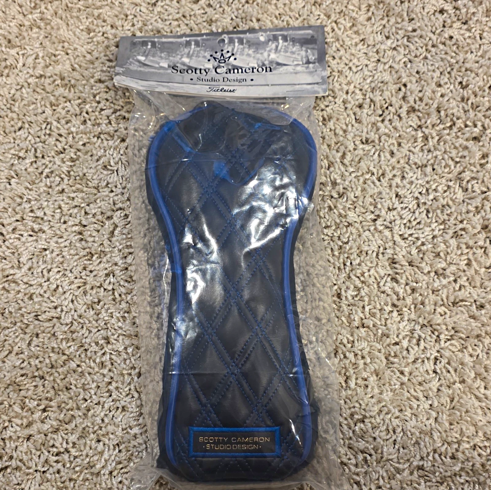 Scotty Cameron Studio Design Titleist Hybrid Headcover Black/Blue 105303