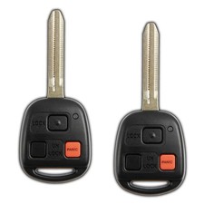 Replacement For 1998 1999 2000 2001 2002 Toyota Land Cruiser Remote Key Fob Pair