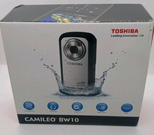 Toshiba Camileo BW10 Waterproof HD Digital Still Camera & Video Camcorder 1080P