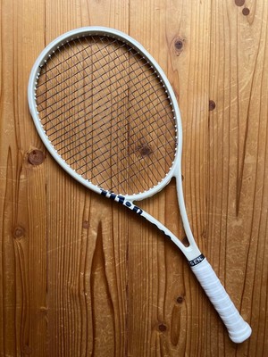 Wilson Blade 98 V8 G2 Custom Works White One-Of-A-Kind Good