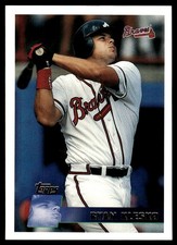 Ryan Klesko 1996 Topps #193 Atlanta Braves MLB READ FREE SHIPPING AutographDen