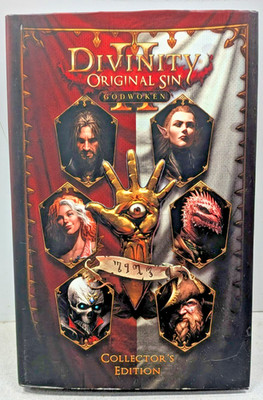 Divinity Origin Sin II Godwoken Collectors Edition Hardcover #0928 of 5000 Rare