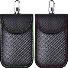 Autoschlüssel Tasche Keyless Go Schutz Faraday Tasche, 2 Stück, RFID Schutz