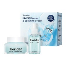 Torriden DIVE IN Serum 1.69 fl.oz.  Soothing Cream Jar 3.38 ...