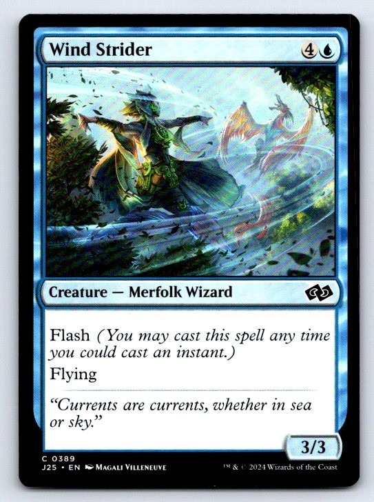 Wind Strider 389 Common Foundations Jumpstart Magic: The Gathering
