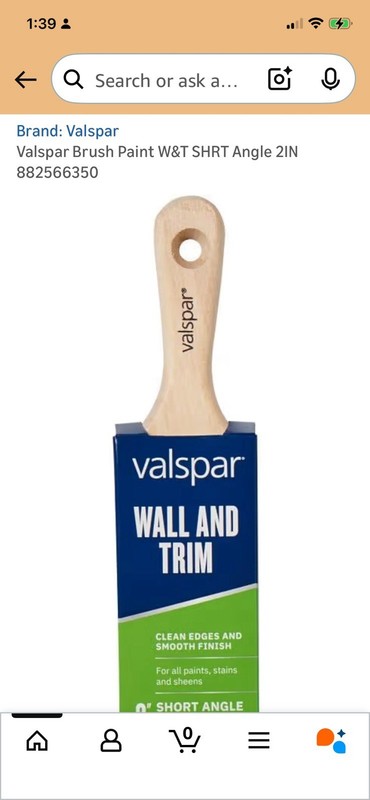 2 Valspar Paint Brush Bin 15
