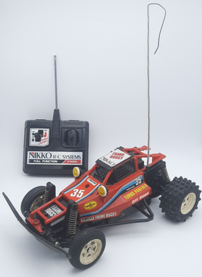 NIKKO TURBO PANTHER 1/16 ラジコンカー Nikko Turbo Panther - Vtg 80s Remote Control RC Car with Remote