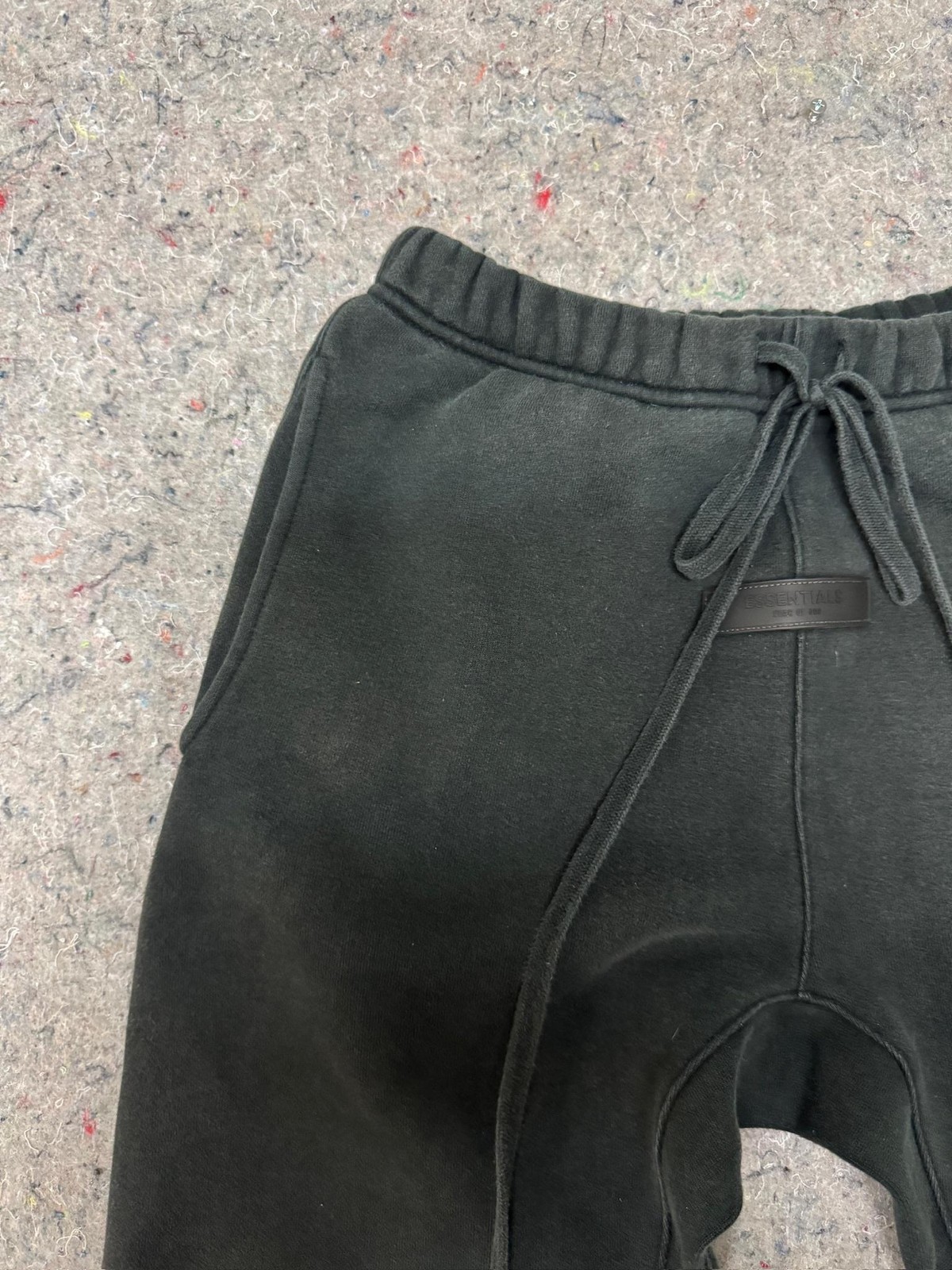 Essentials Fear Of God Sweatpants Mens XS Black Fleece Joggers Elastic Waist thumbnail 7