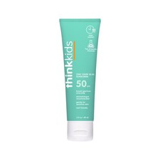 Thinkkids Kids Sunscreen SPF 50 , Mineral Formula, Water Resistant, 3 Fl Oz