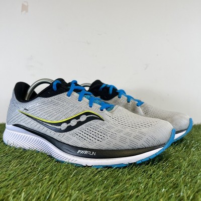 Saucony Guide 14 Schuhe Herren UK 8,5 grau blau Laufschuhe sportlich S20654-55